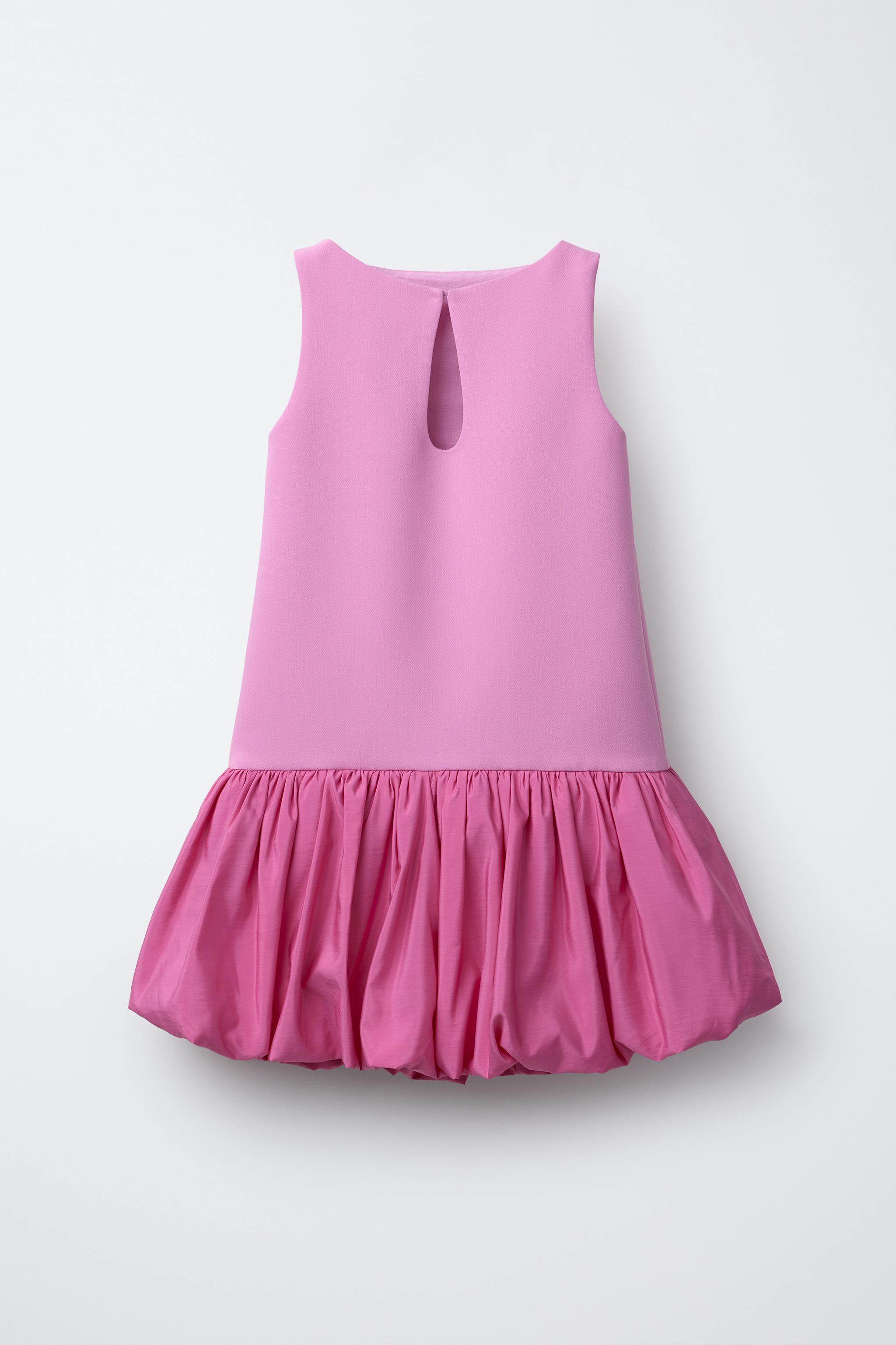 BALLOON SKIRT DRESS